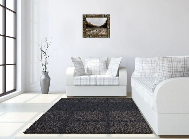 Classy Art Reflecting Nature by Andrew Geiger Framed Print Wall Art-2