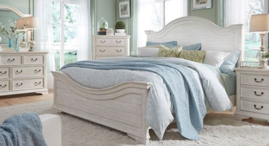 Queen of Allendale さま専用 Blairhurst Light Gray Queen Panel Bedroom Set - Lexington