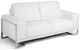 Gianna White All-Leather 2-Pc Living Room Set-2