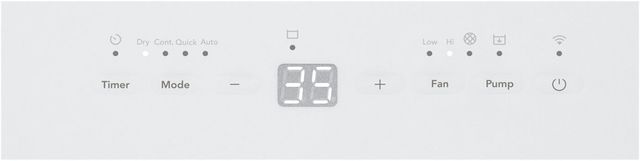 Frigidaire® 50 Pt. White Dehumidifier-2