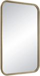 Renwil® Jyn Brushed Brass Accent Mirror-2