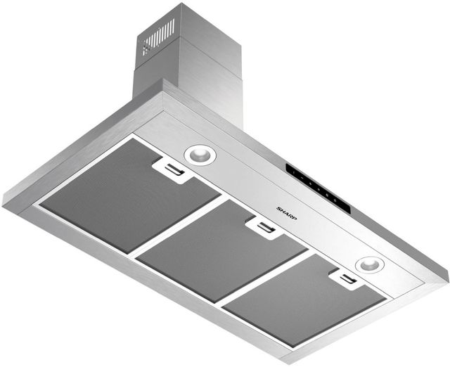 Sharp® 36" Stainless Steel Wall Mounted Range Hood-1