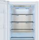 FORNO® Maderno Series Alta Qualita 60" 27.2 Cu. Ft.  Antique Brass/ White Built In Convertible Side-by-Side Refrigerator-4