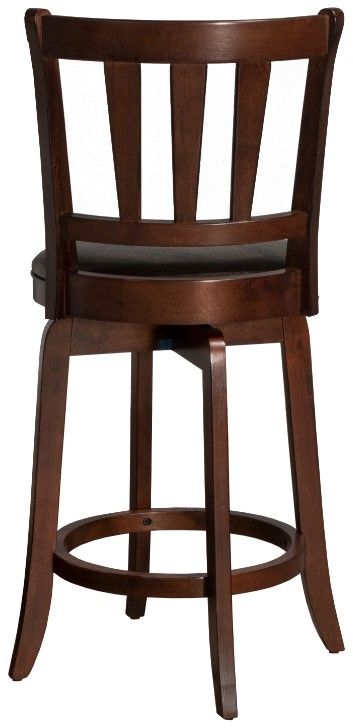 HH2 Home Presque Isle Cherry Swivel Counter Stool-2