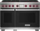Wolf® 48" Black Pro Style Dual Fuel Range-0