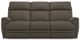La-Z-Boy® Talladega Grey Leather Reclining Sofa-1