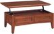 Whittier Wood® Furniture McKenzie Glazed Antique Cherry Lift Top Coffee Table-4