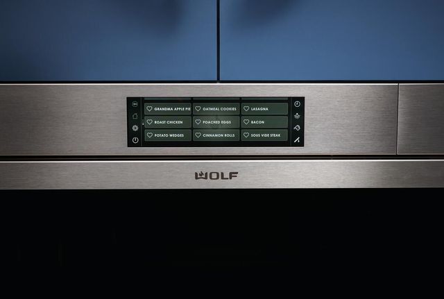 Wolf® M Series Contemporary 30" Stainless Steel Single Electric Wall Oven-3