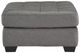 Benchcraft® Clairette Court Alloy Oversized Accent Ottoman-1