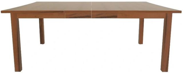 Mavin Customizable 60" x 60" Concave Extendable Dining Table with 2 Leaves-1