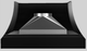 Vent-A-Hood® Designer Series 54" Black Wall Mounted Range Hood-4