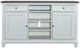 Liberty Furniture Allyson Park Highboy Charcoal/Wirebrushed White 68" TV Console-2