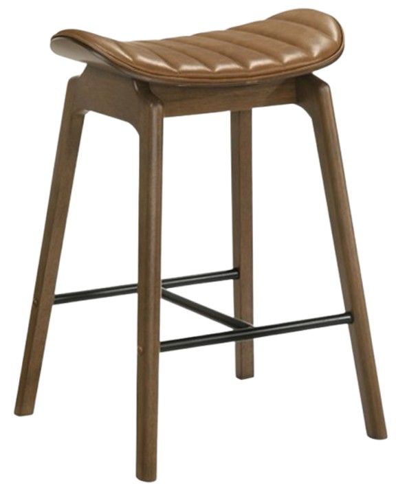 Furniture of America® Klamath 5-Piece Walnut Counter Table Set-2
