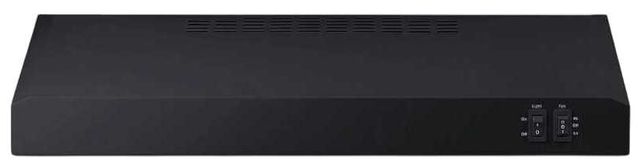 Summit® 24" Matte Black Under Cabinet Range Hood-0