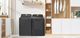 Midea® Black Top Load Washer & Electric Dryer Laundry Pair-4