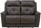 Flexsteel® Ranger Rustic Brown Power Reclining Loveseat -1