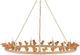 Currey & Company Alicanto Flaxen Chandelier-1