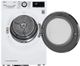 LG 4.2 Cu. Ft. White Front Load Ventless Electric Dryer-3