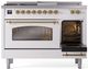 Ilve® Nostalgie II Series 48" Custom RAL Color Pro Style Dual Fuel Range-3