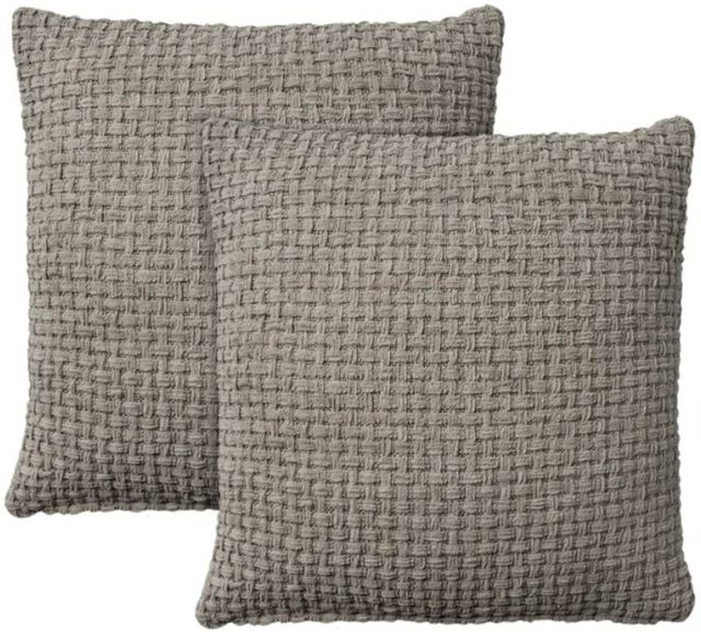 Nourison Home™ Lifestyle 2-Piece Gray Throw Pillow Set-0