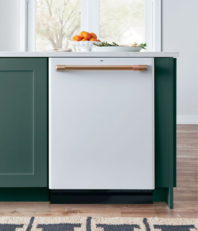 Café™ 24” Matte White Built In Dishwasher-5