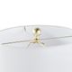 Olliix by Martha Stewart Glendale 27" Grey Ceramic Ribbed Table Lamp-2