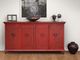 International Furniture Direct Capri Red Console-1