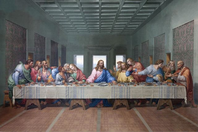Classy Living Benevolent Last Supper (Ethnic) Wall Art-0