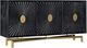 Hooker® Furniture Black Rustic 69" Entertainment Console-0