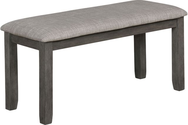 Crown Mark Paige 6-Piece Gray Dining Table Set-3