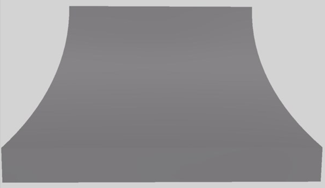 Vent-A-Hood® Designer Series 54" Gunsmoke Island Range Hood-0