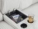 Signature Design by Ashley® Top Tier 3-Piece Alloy Left Arm-Facing Manual Reclining Sectional and Chaise-3