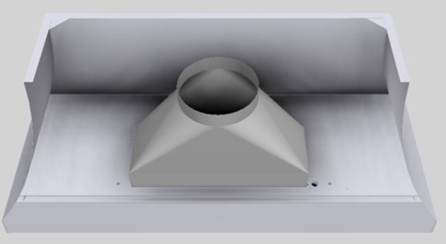 Vent-A-Hood® Designer Series 60" White Wall Mounted Range Hood-2