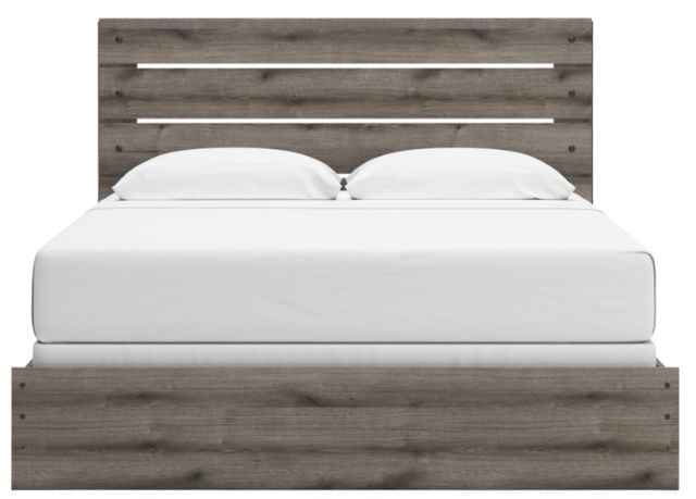 Signature Design by Ashley® Graystorm Brown Gray King Panel Bed-1