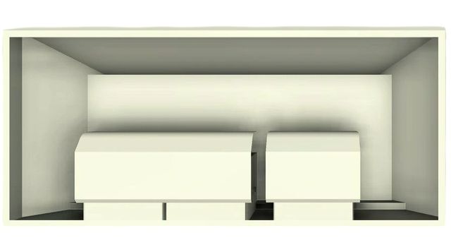 Vent-A-Hood® Premier Magic Lung® 60" Biscuit Wall Mounted Range Hood-3