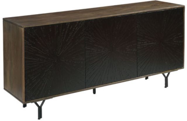 Signature Design by Ashley® Lavinmont Multi Brown Accent Cabinet-0