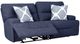 Signature Design by Ashley® Acklen Place 2-Piece Navy Power Reclining Sectional-1