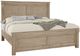 Artisan & Post by Vaughan-Bassett Cool Rustic Clear Maple Queen Mansion Panel Bed-0