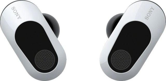 Sony® INZONE White Wireless Noise Cancelling Earbud Headphones-1