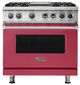 Viking® 5 Series 36'' Valentine Pro Style Dual Fuel Range-0
