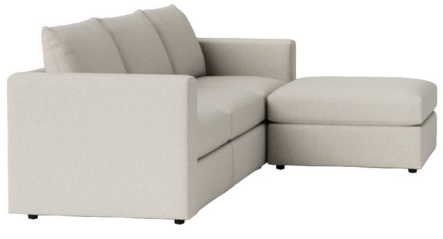 Bassett® Furniture Customizable Beckham 4-Piece Track Arm Modular Sectional -2