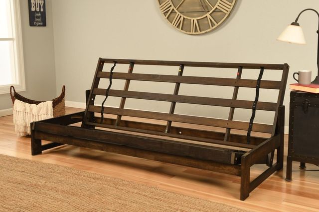 Kodiak Furniture Aspen Reclaim Mocha Full Futon Frame-4