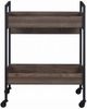 ACME Furniture Jerrick Black/Walnut Serving Cart-1
