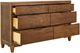 International Furniture Direct Sonora Brown Dresser-3