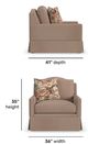 Flexsteel® Customizable Lottie Chair-3