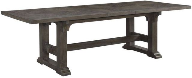 Mazin Furniture Sarasota Driftwood Brown Dining Table-0