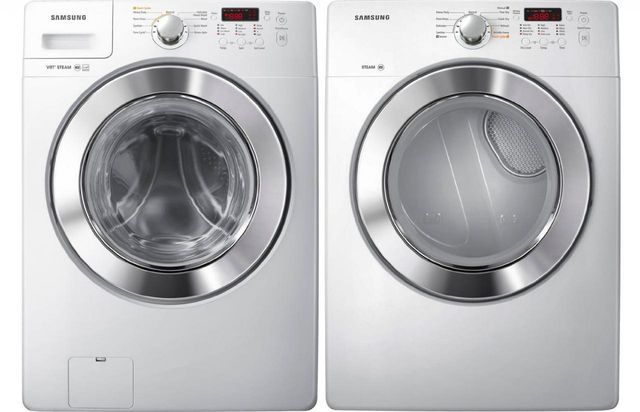 Samsung Front Load Washer - Electric Dryer WF365BTBGWR-DV365ETBGWR-0