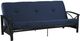 dhp furniture® Carson Blue 6" Full Futon Mattress-4