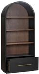 TOV Furniture Marlow Black/Brown Bookcase with File Drawer-4