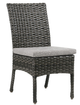 Ratana Portfino Fossil Grey Resin Dining Side Chair-0